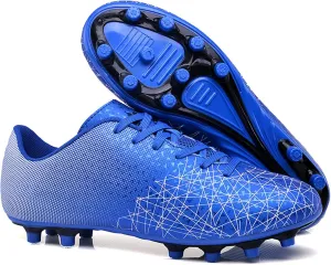 AIRFUL Football Boots Men's Breathable Turf Trainers Outdoor Cleats Professional Athletics Sneakers Teens Wear Resistence Soccer Shoes Non Slip (Color : G, Size : 10 Women/8.5 Men)