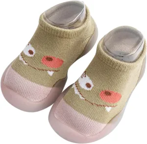 Baby Sock Shoes,Infant Boys Girls Animal Prints Cartoon Socks Shoes Mesh The Floor Socks Non Slip Prewalker Shoes