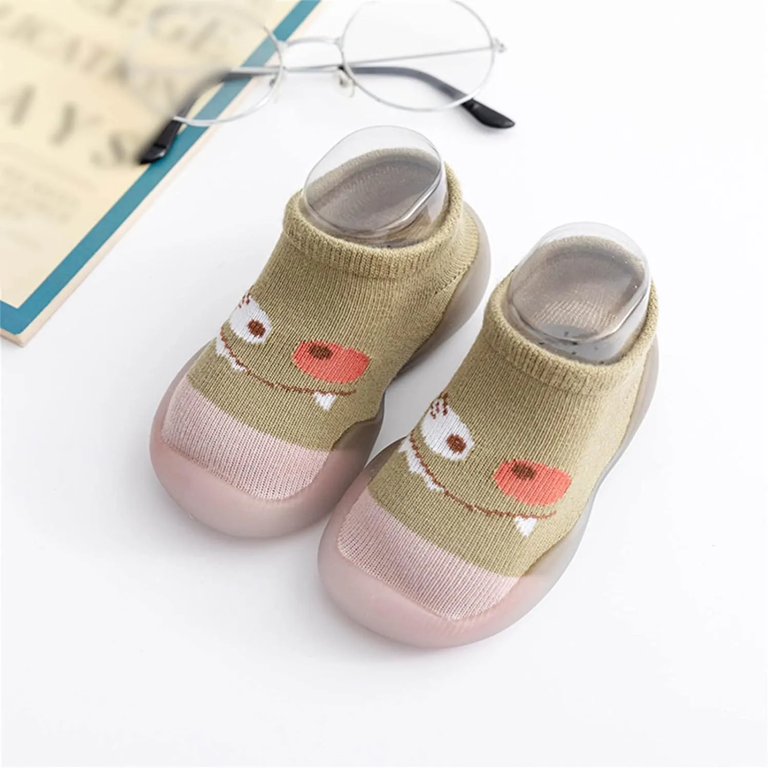 Baby Sock Shoes,Infant Boys Girls Animal Prints Cartoon Socks Shoes Mesh The Floor Socks Non Slip Prewalker Shoes