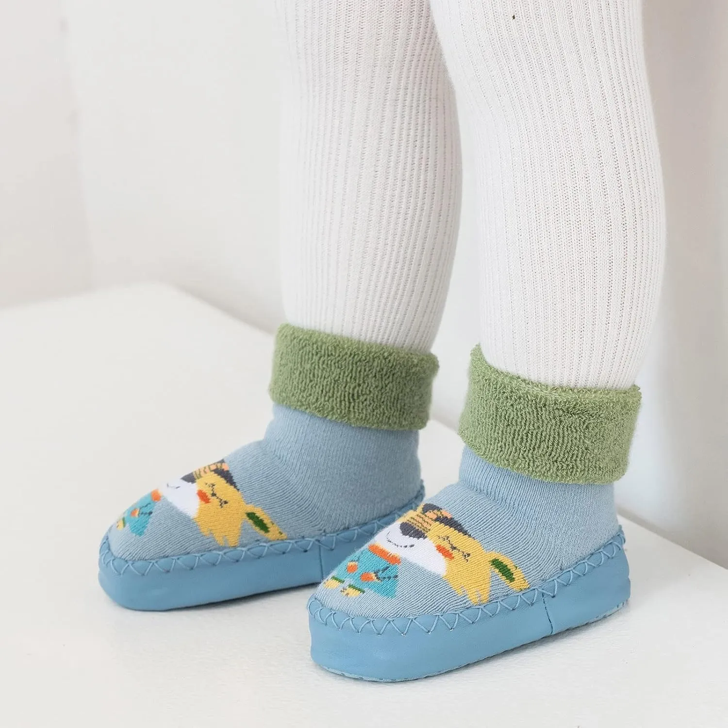 Baby Walking Shoes,Baby Walking Shoes Sock Shoes Non-Slip Prewalker Shoes Breathable Home Kawaii Shoes 0-3 Years