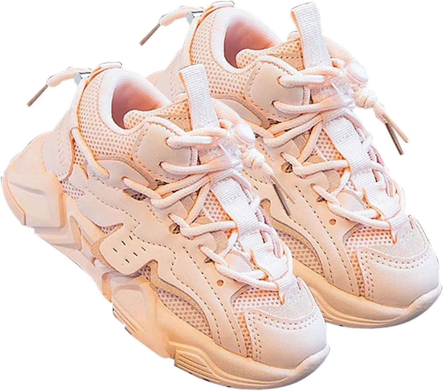 Boys Girls Sneakers Mesh Sports Shoes Breathable Lightweight Running Shoes for Kids Athletic Casual Shoes Fashion