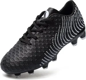Boys Girls Soccer Cleats Kids Youth Firm Groud Soccer Shoes Athletic Outdoor Trainning Football Shoes Cleats