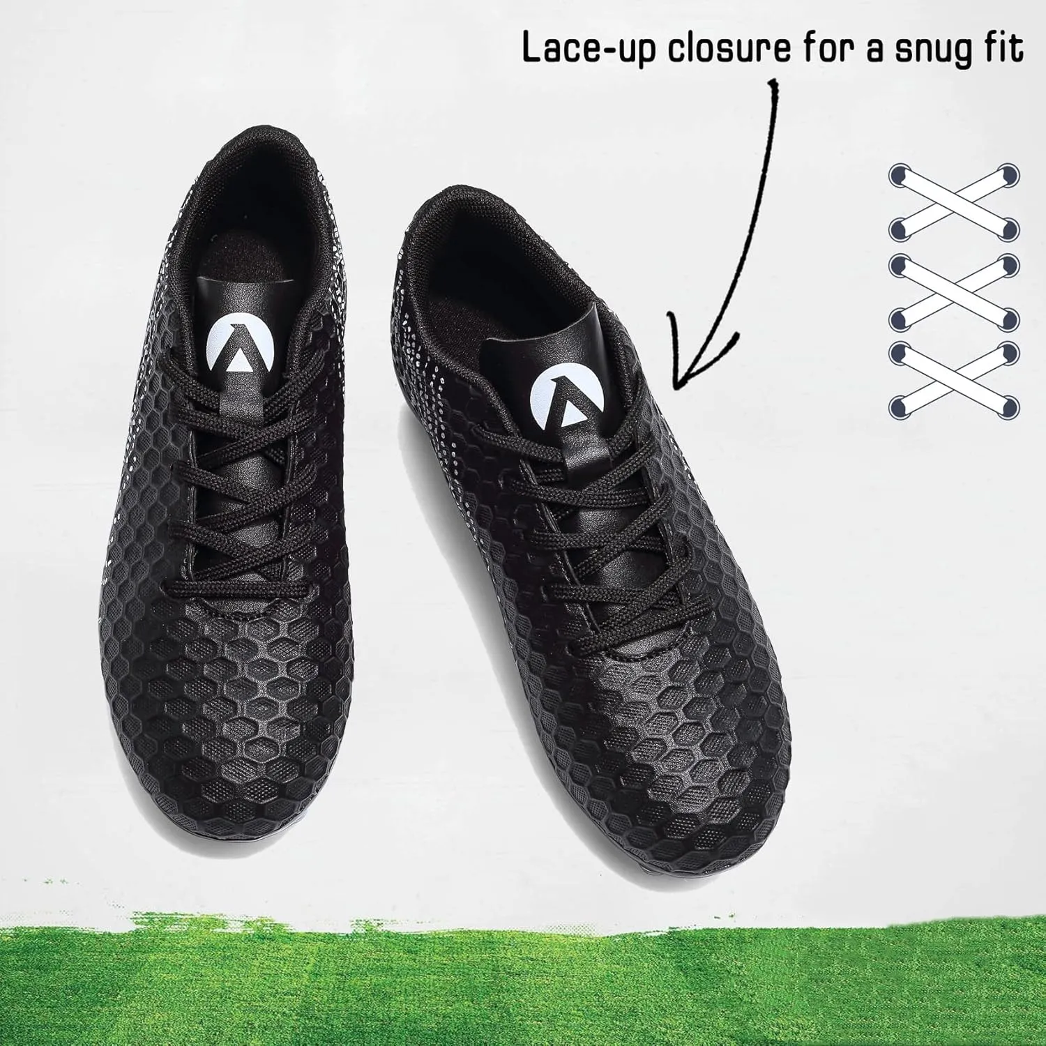 Boys Girls Soccer Cleats Kids Youth Firm Groud Soccer Shoes Athletic Outdoor Trainning Football Shoes Cleats