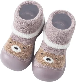 Boys School Shoes Toddler Kids Infant Newborn Baby Boys Girls Shoes First Thickened Warm Infant Shoes
