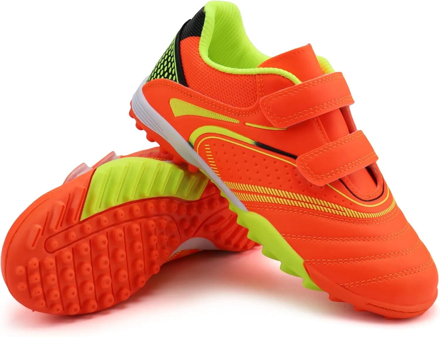 firelli Kids Athletic Turf Soccer Cleats Boys Girls Comfortable Soccer Shoes