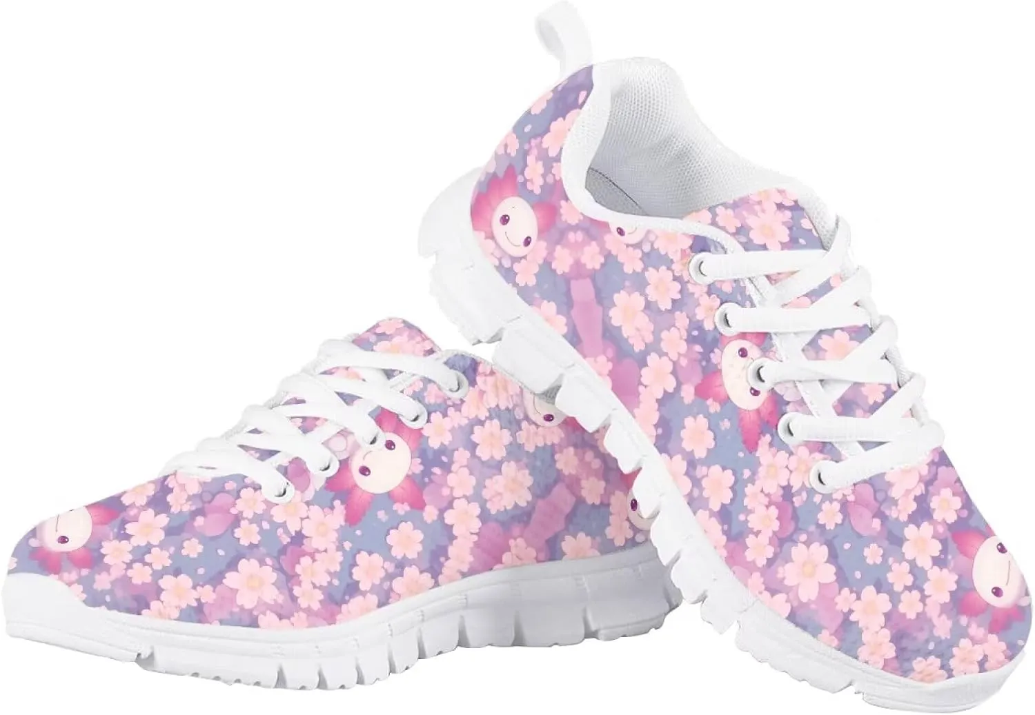 Girls Casual Sneakers Breathable Active Kids Tennis Shoes for Outdoor