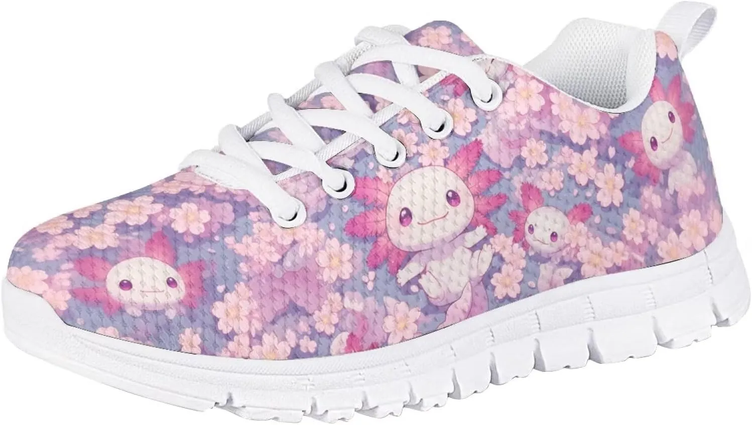 Girls Casual Sneakers Breathable Active Kids Tennis Shoes for Outdoor