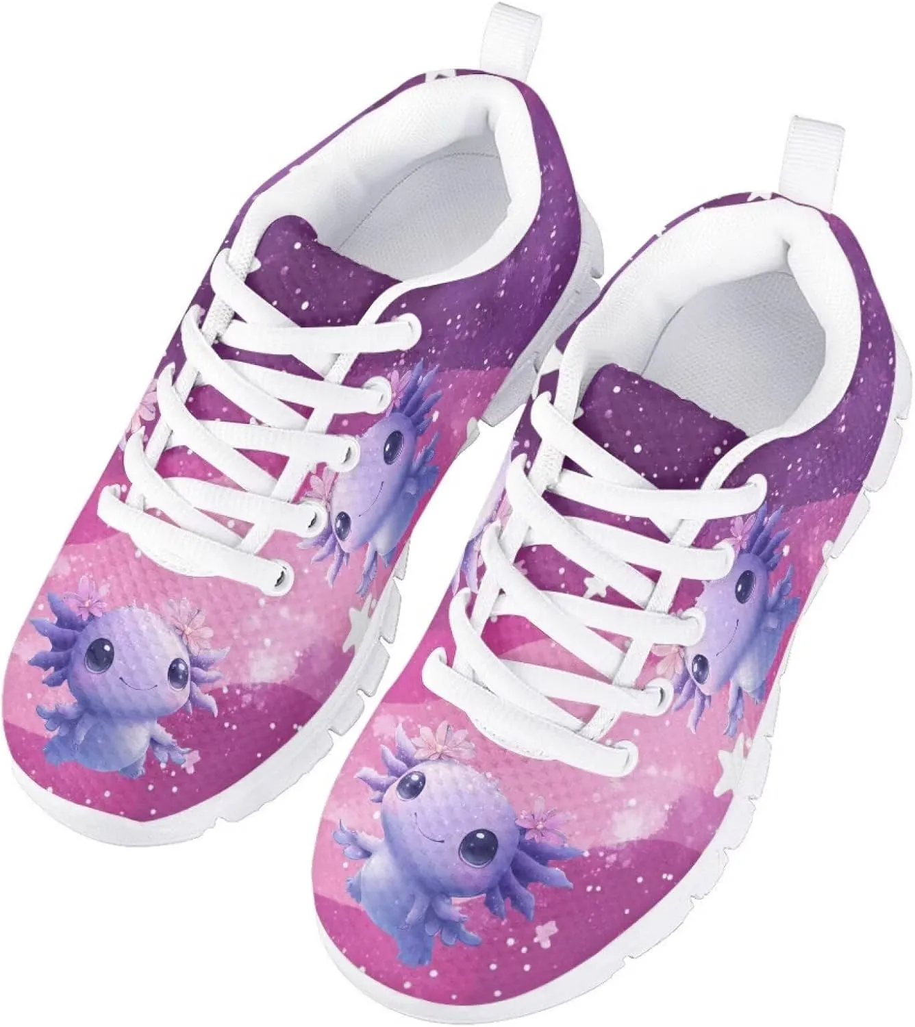 Girls Running Sports Shoes Breathable School Athletic Shoes for Little Girl