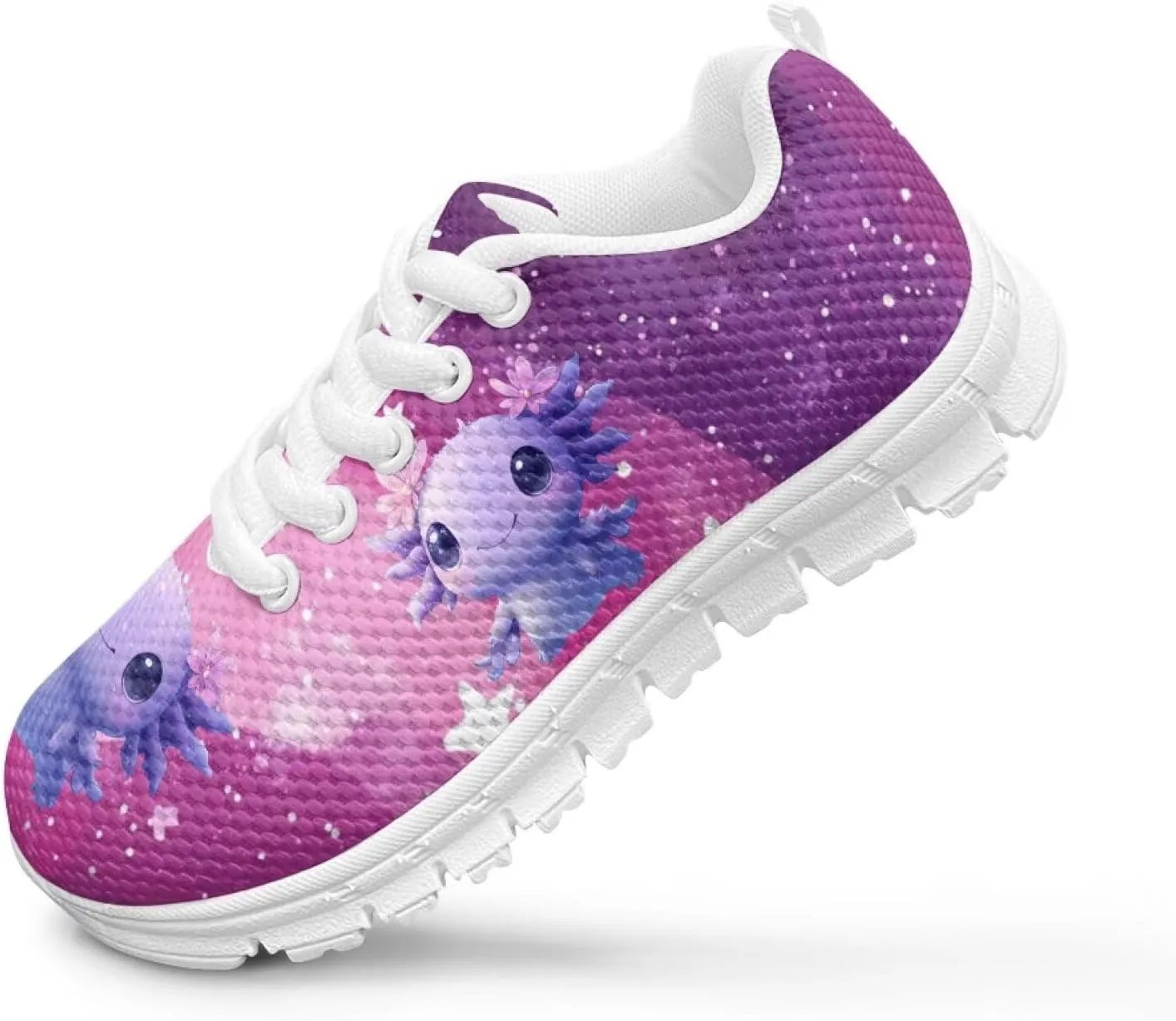 Girls Running Sports Shoes Breathable School Athletic Shoes for Little Girl