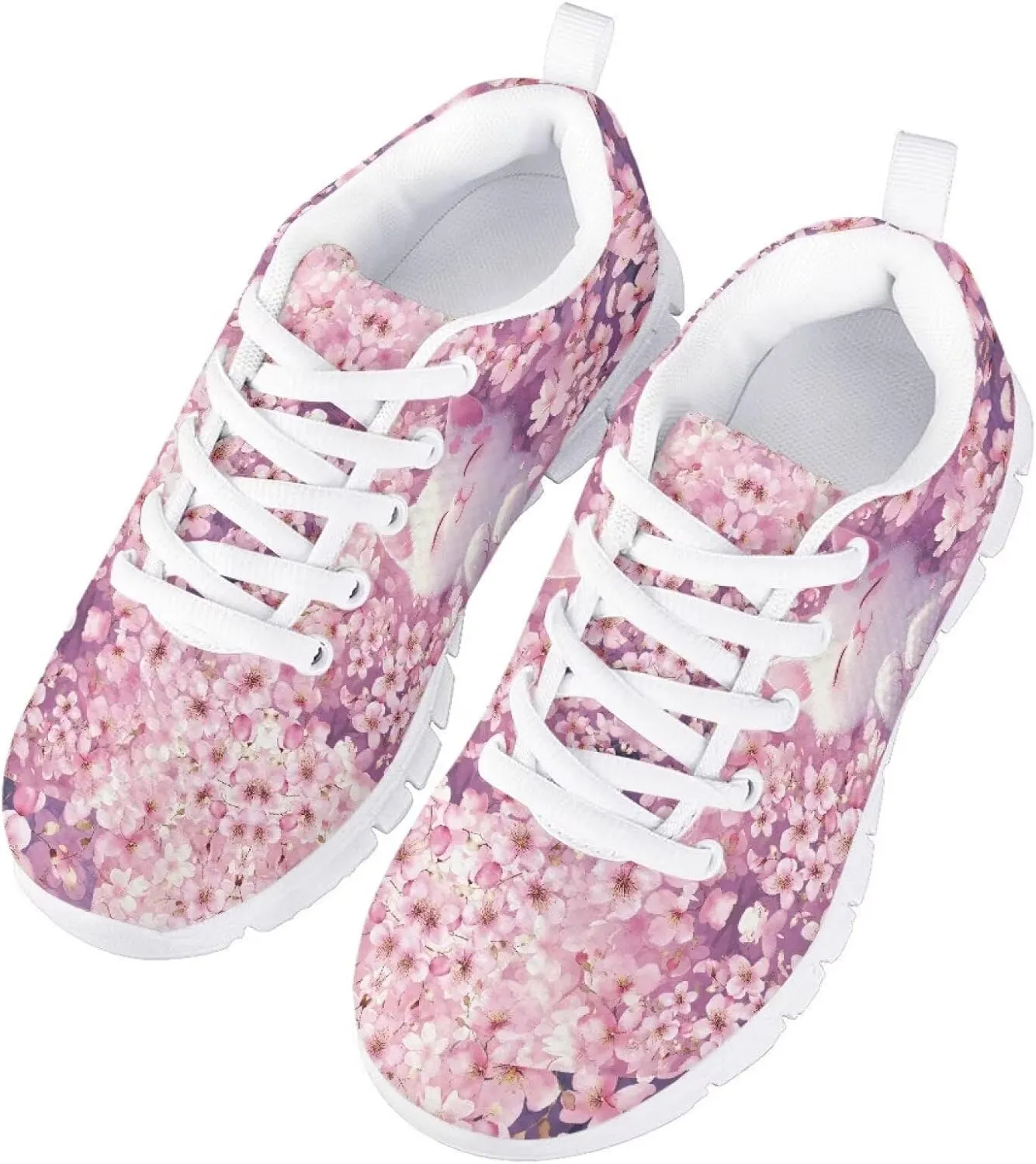 Girls Running Sports Shoes Breathable School Athletic Shoes for Little Girl