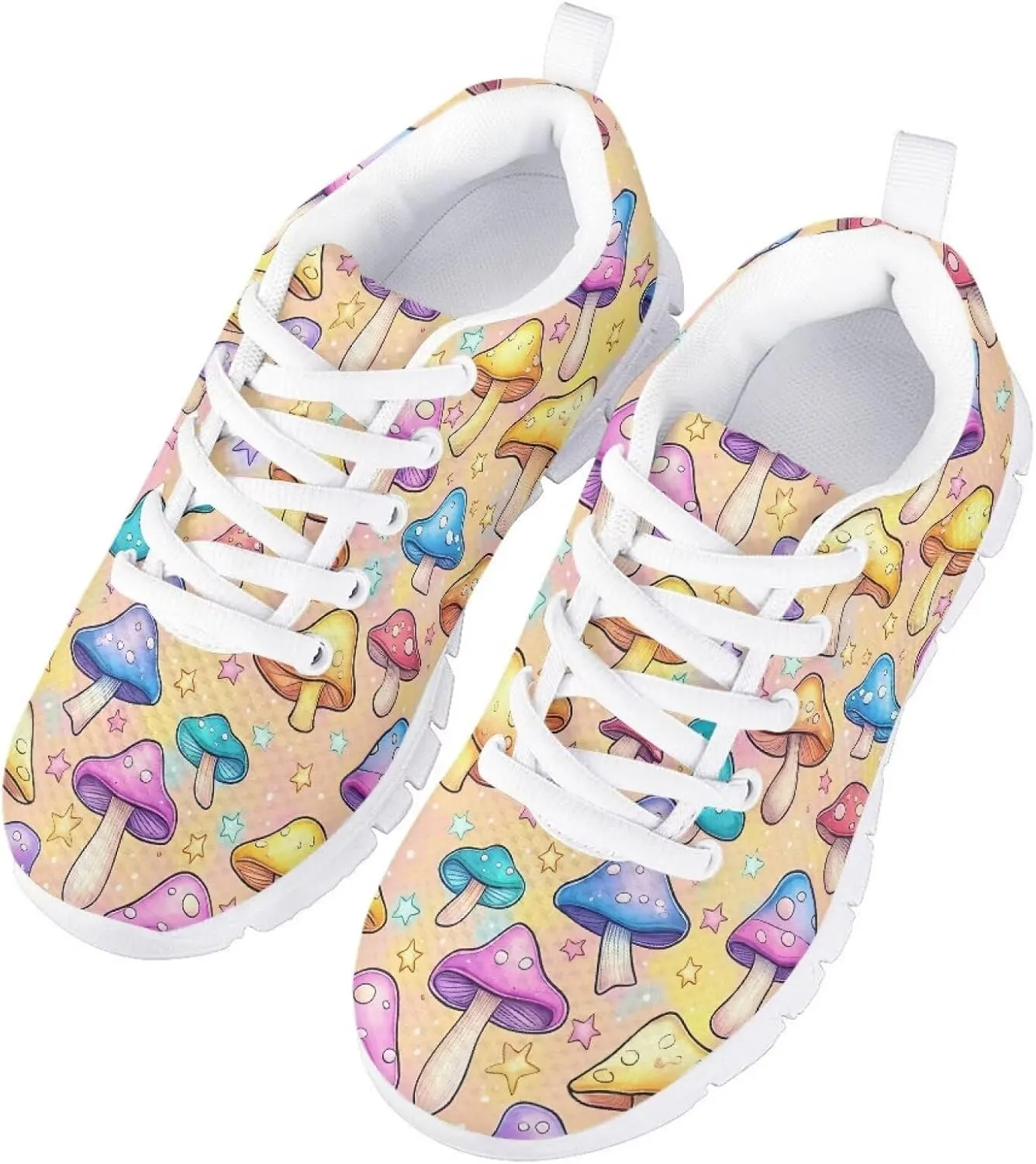 Girls Running Sports Shoes Breathable School Athletic Shoes for Little Girl