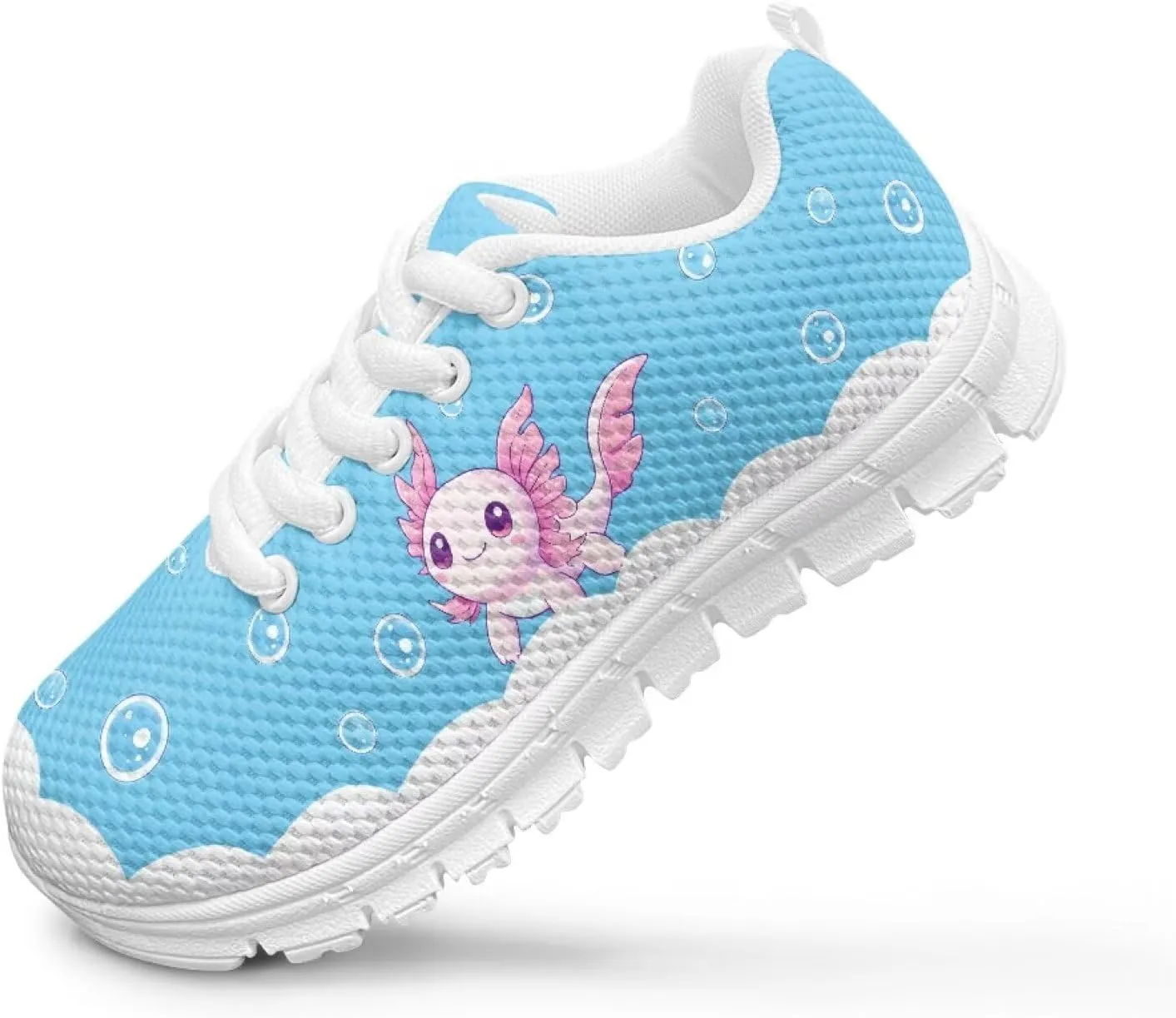Girls Running Sports Shoes Breathable School Athletic Shoes for Little Girl