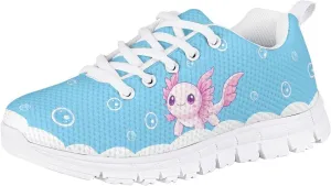 Girls Running Sports Shoes Breathable School Athletic Shoes for Little Girl