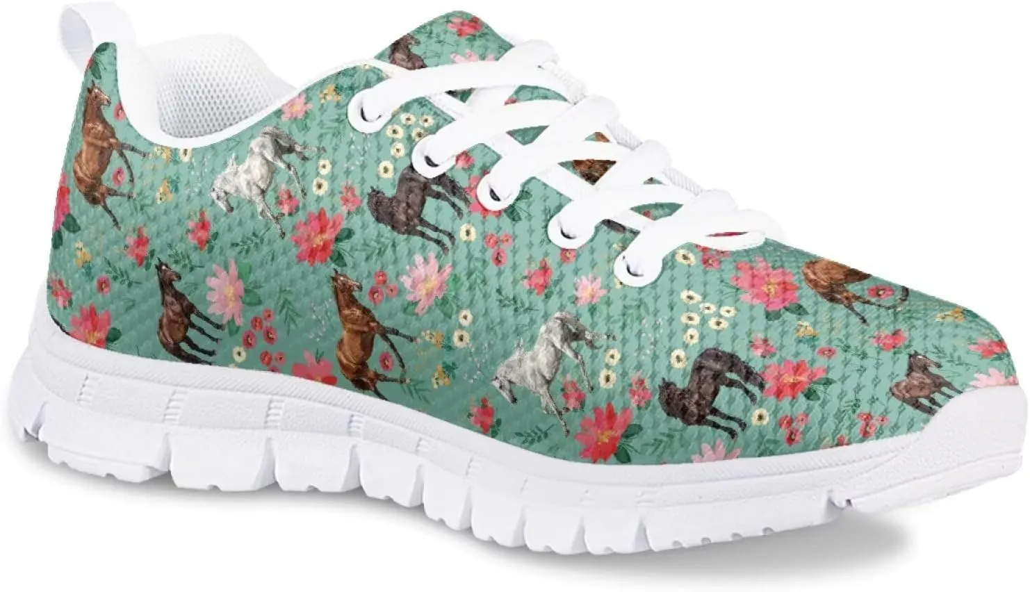 Girls Running Sports Shoes Breathable School Athletic Shoes for Little Girl