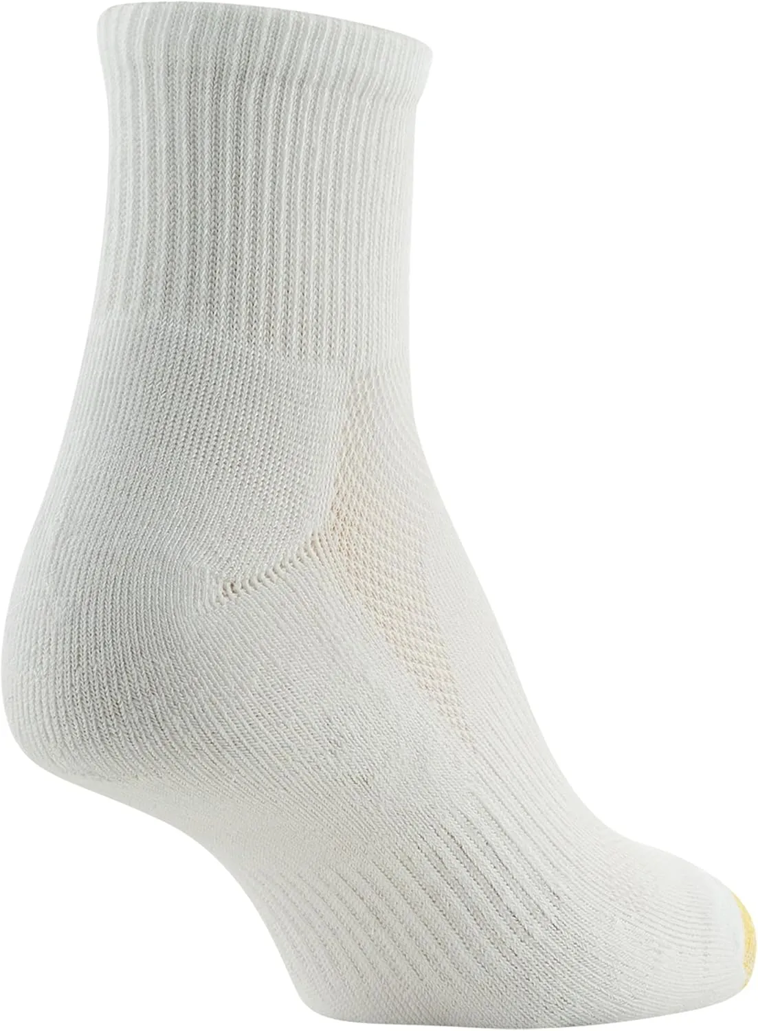 GOLDTOE Women's Half Cushion Sport Quarter Socks with Mesh, 6-Pairs