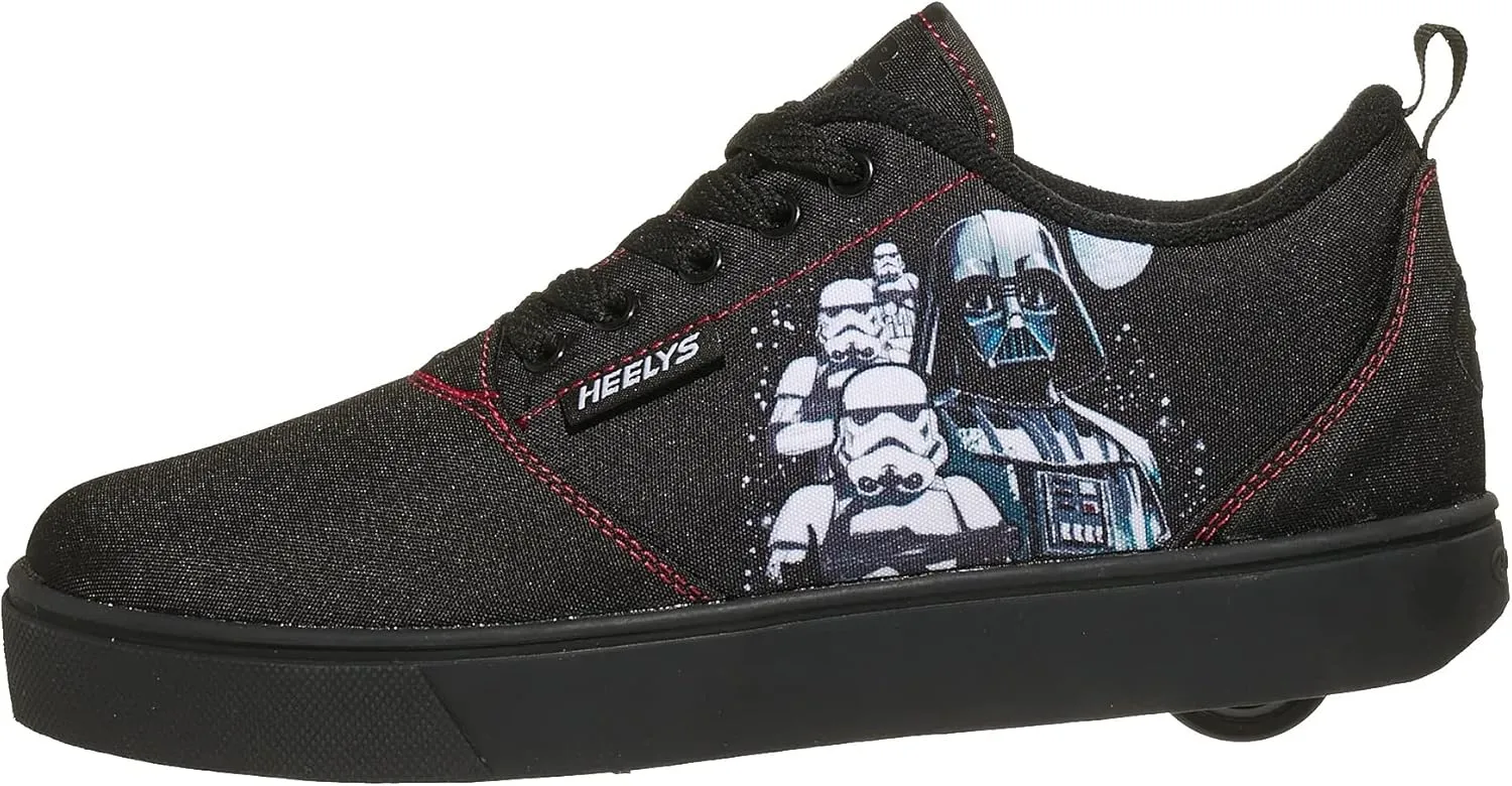 HEELYS Youth Kids Pro 20 Star Wars Wheels Skate Sneaker Shoes