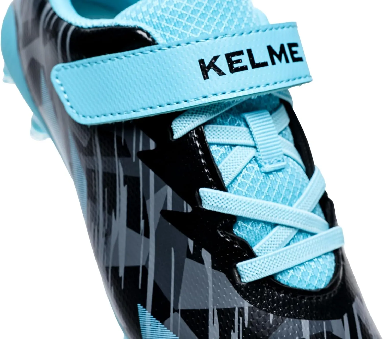 KELME Kids Soccer Cleats, Boys Girls Firm/Artificial Ground Shoes, Outdoor Football Baseball