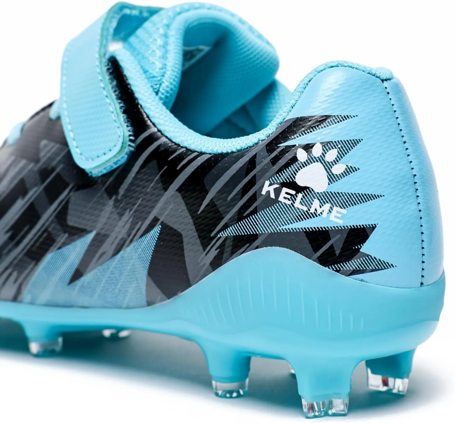 KELME Kids Soccer Cleats, Boys Girls Firm/Artificial Ground Shoes, Outdoor Football Baseball