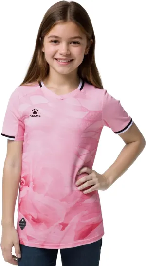 KELME Soccer Jersey for Girls Boys Breathable Quick-Dry Football T-Shirt Sport Training Uniform