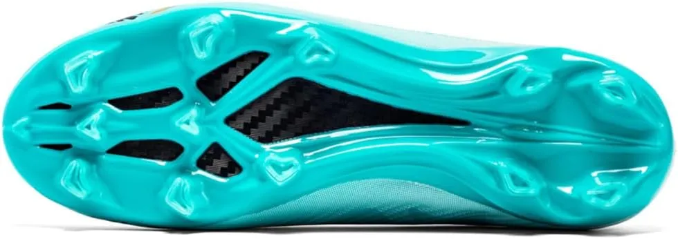 Kids Soccer Cleats High Top Youths Spikes FG Shoes Baseball Ankle-Cuff Athletic Professional Firm Ground Non-Slipping Boys Football Boots