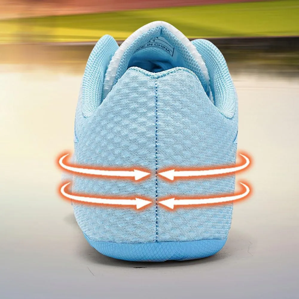 Lightweight Athletic Spikes Shoes Running Trainers 7 Nails Track Race Jumping Sneakers Professional Breathable non-slip for Men women teens, Track & Field, high jump, standing long jump,35-45 EU