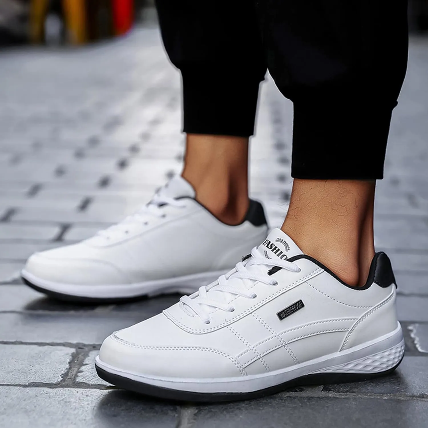 Men Wedge Heel Soft Sole Soft Sole Round Toe Breathable Running Western Shoes Sneaker Sneaker Storage for Men Size 13