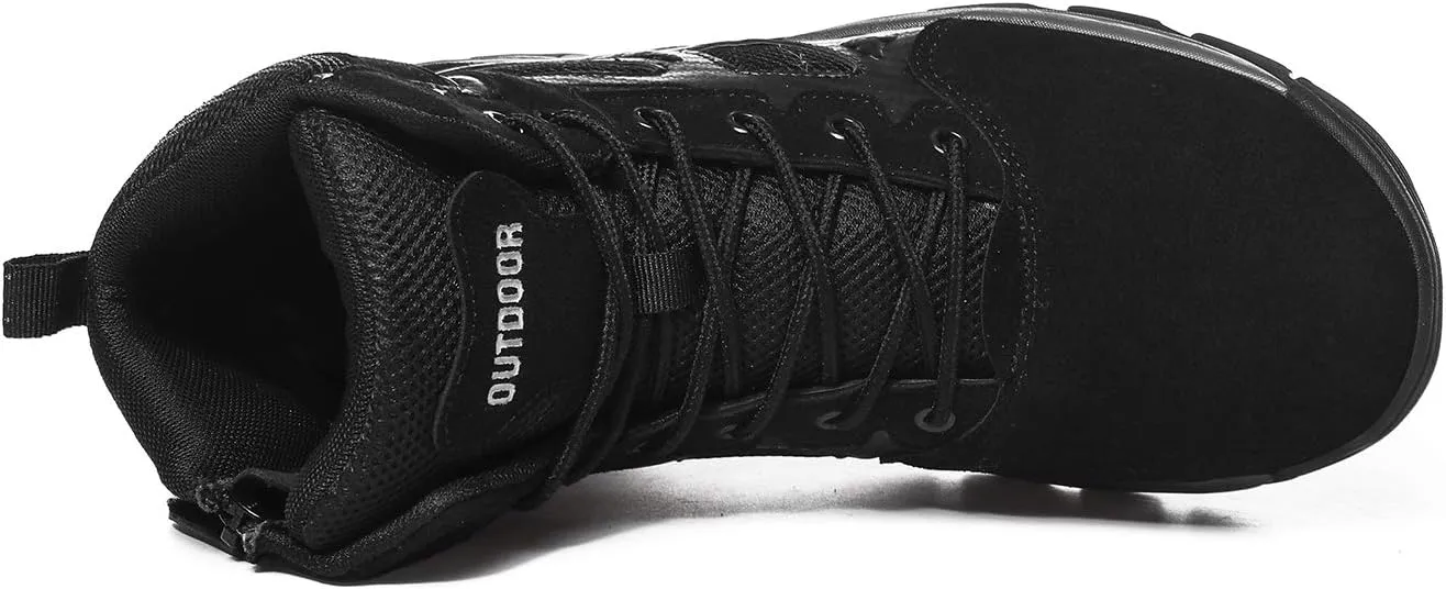 Men's Combat Boots Hiking Boots Outdoor Sports Lightweight High-Top Breathable Land Tactical Boots
