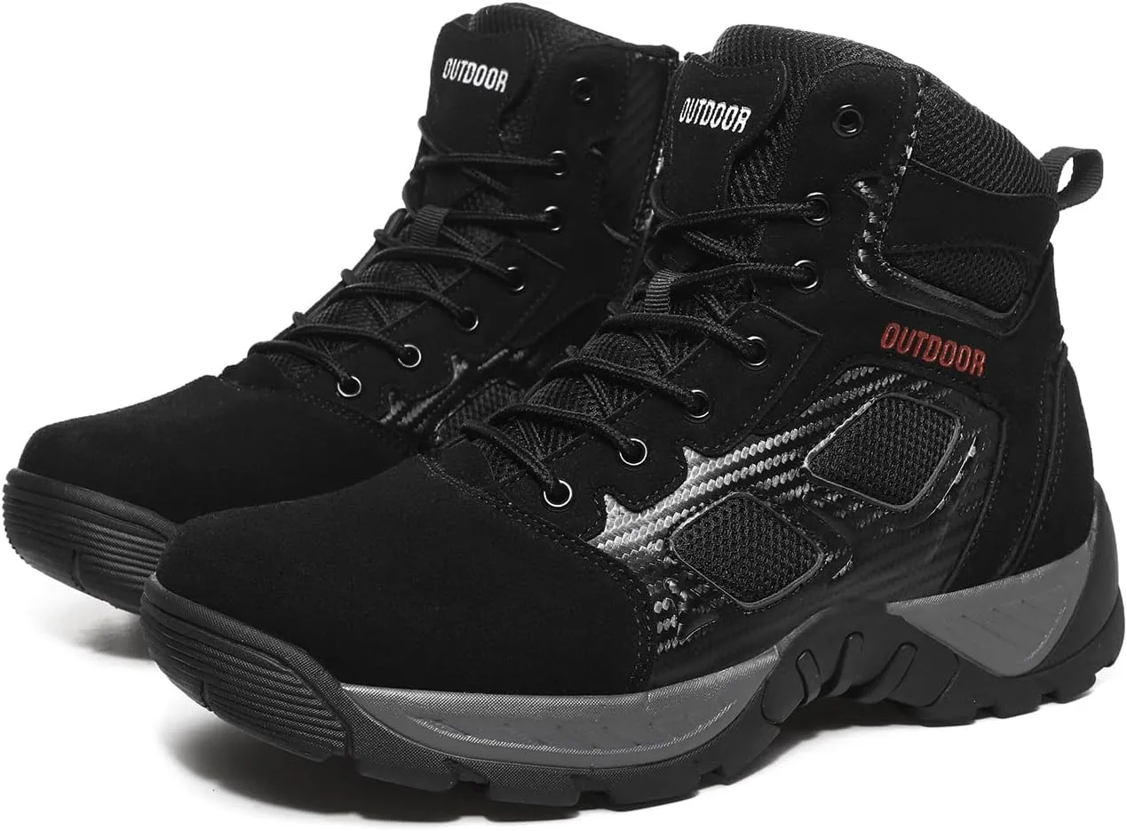 Men's Combat Boots Hiking Boots Outdoor Sports Lightweight High-Top Breathable Land Tactical Boots