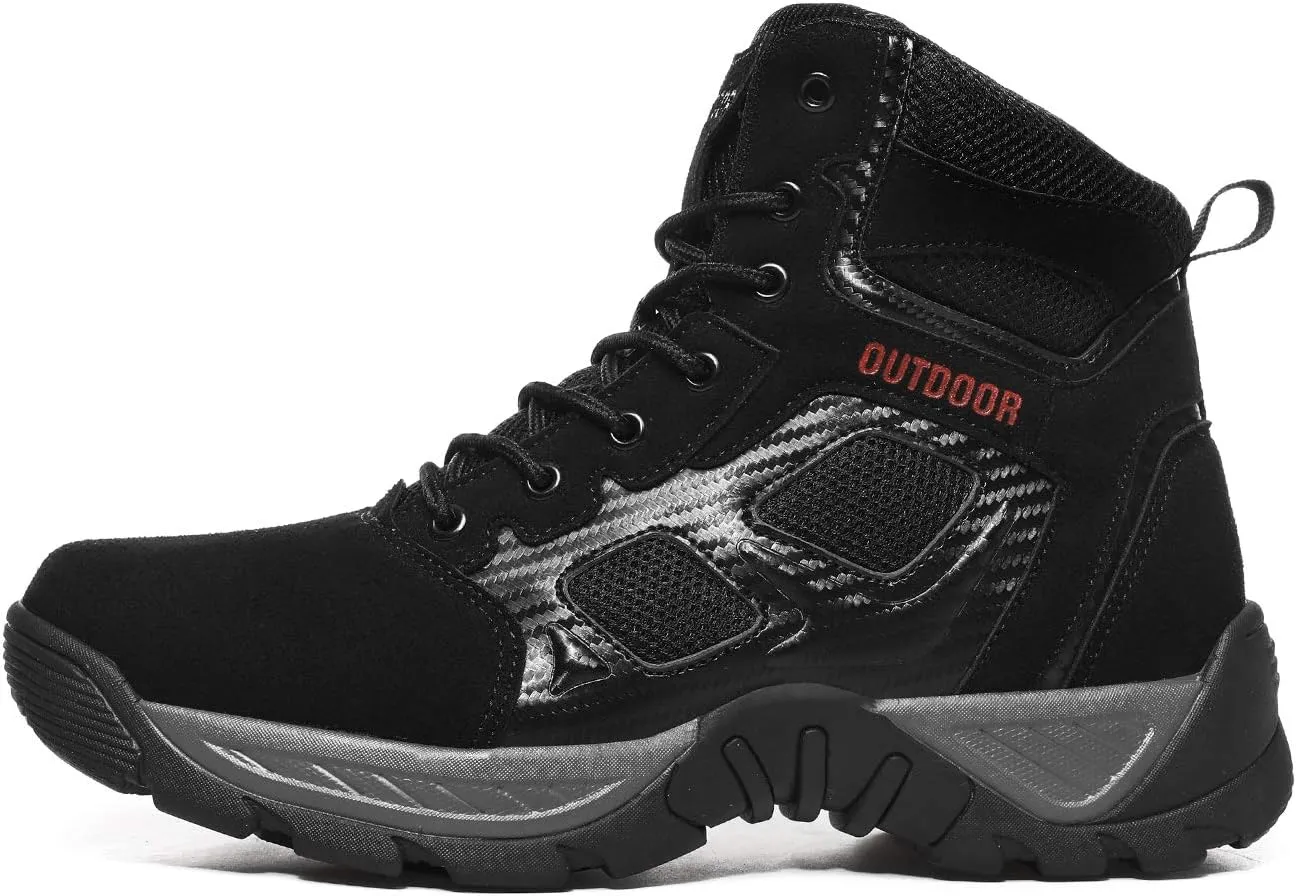 Men's Combat Boots Hiking Boots Outdoor Sports Lightweight High-Top Breathable Land Tactical Boots