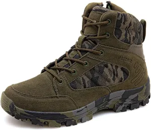 Men's Hiking Boots Outdoor Fashion Athletic Shoes Traveling Camping Training Waterproof High-Top Camouflage Boots