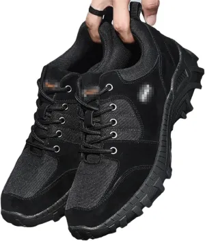 Men's Hiking Shoes Outdoor Mesh Breathable Tactical Combat Military Boots Desert Training Sneakers