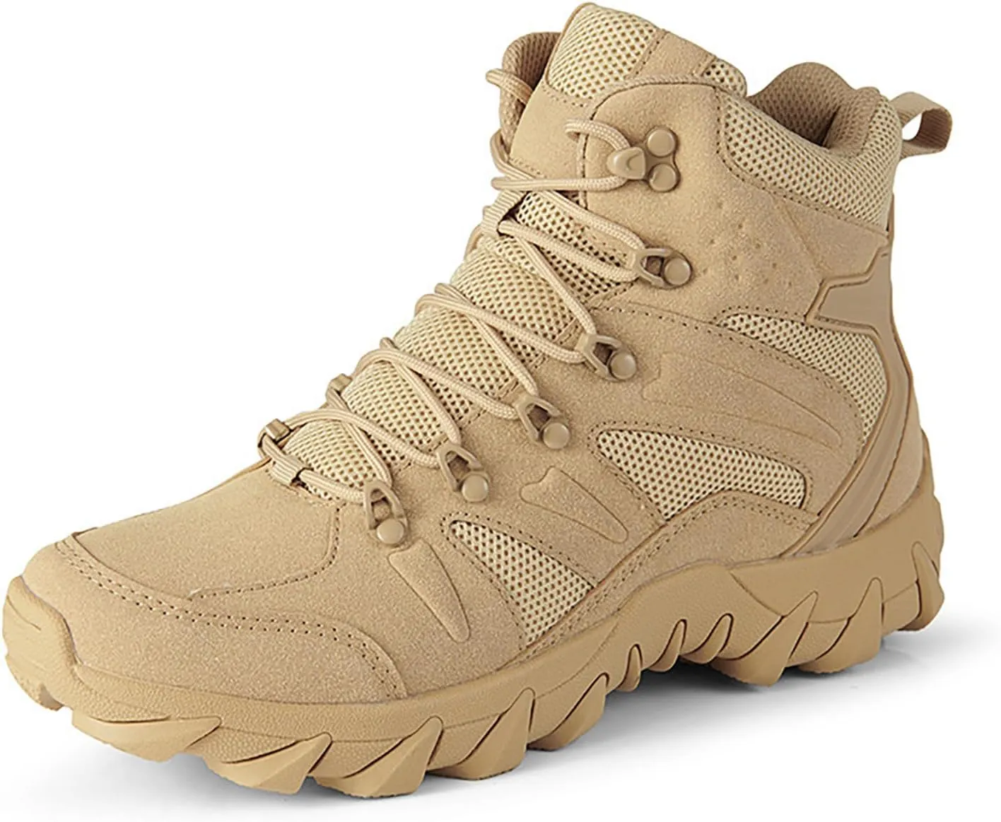 Men's Lightweight Military Tactical Boots Outdoor Desert Hiking Work Boots