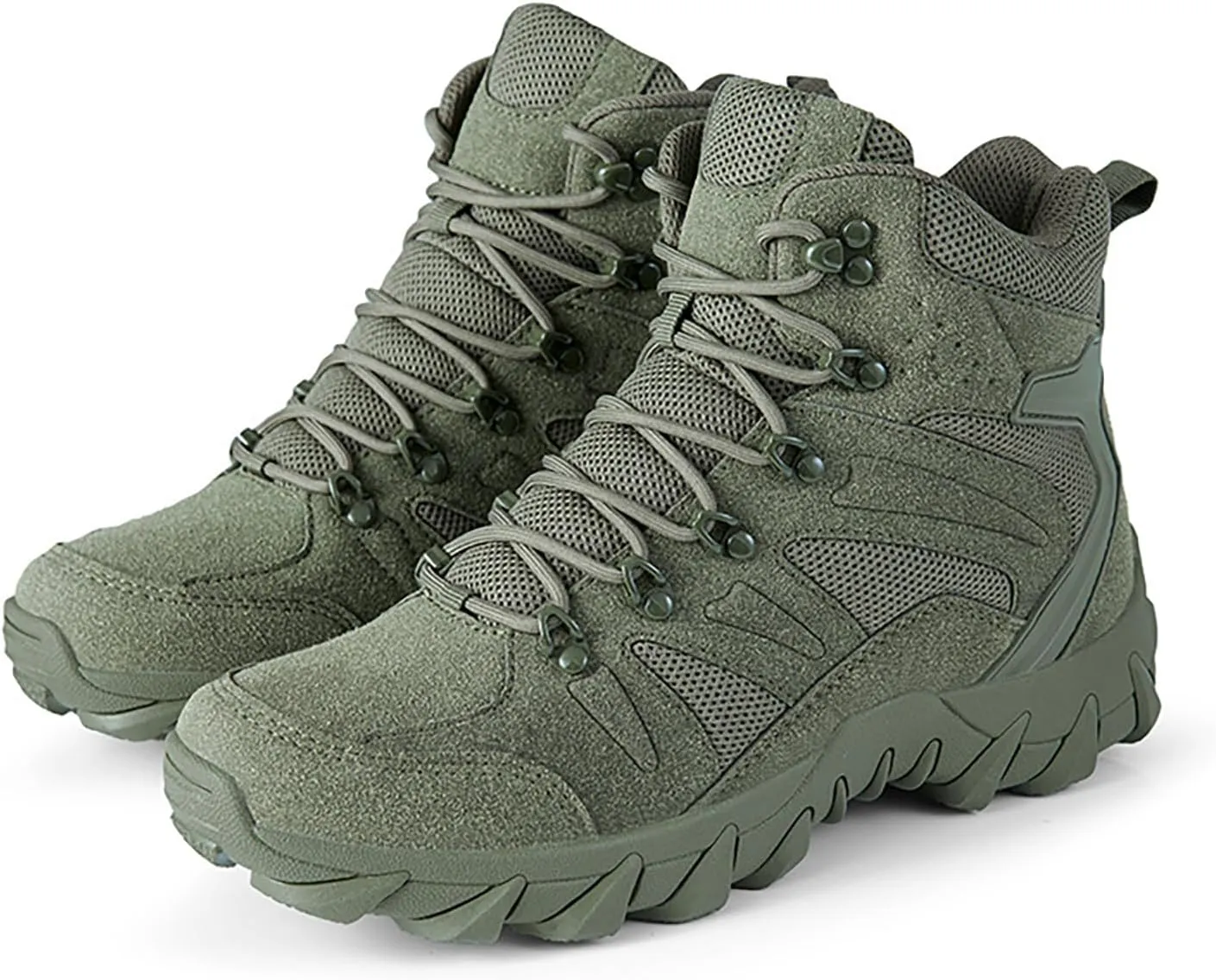 Men's Lightweight Military Tactical Boots Outdoor Desert Hiking Work Boots