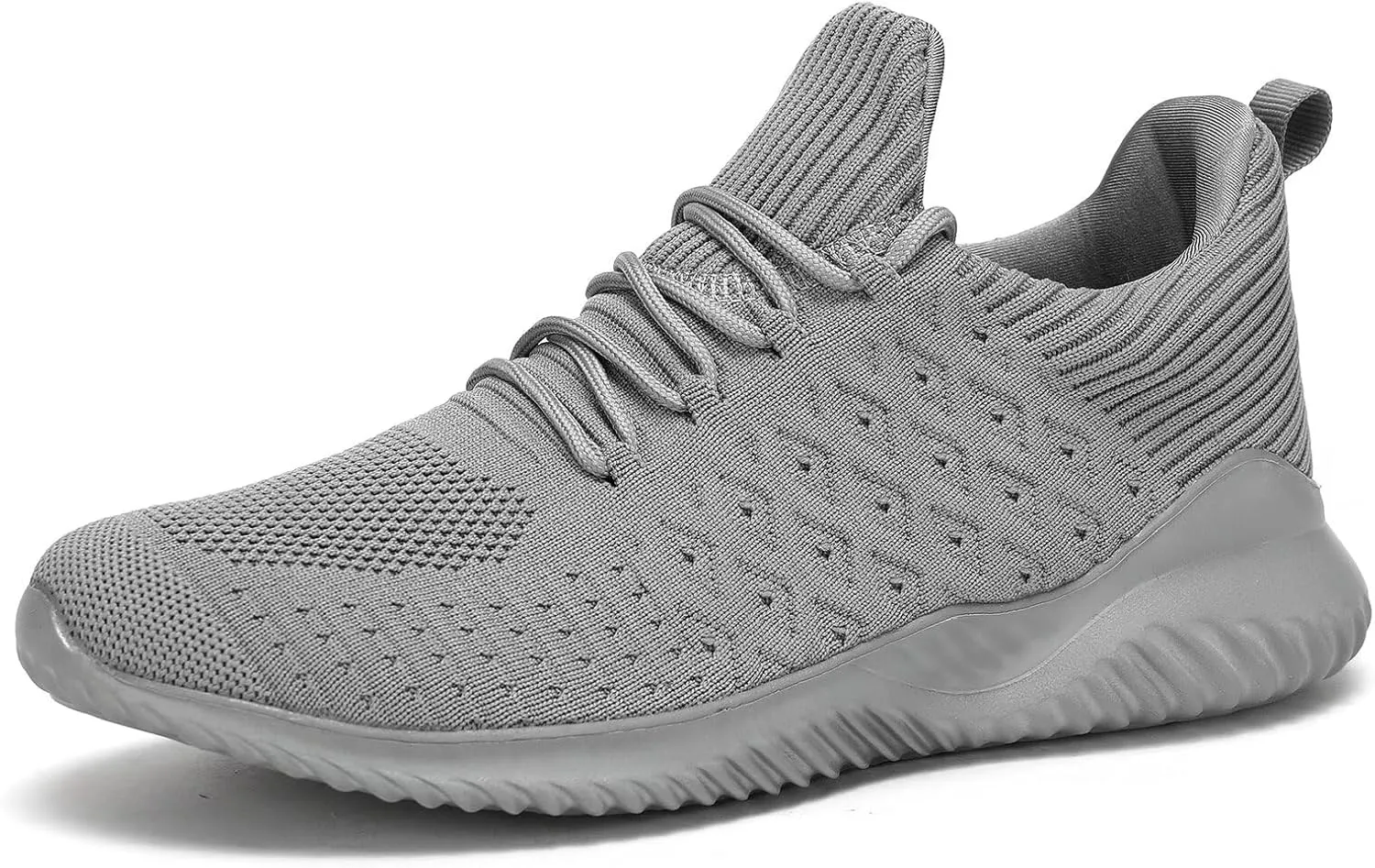 Mens Running Shoes Comfortable Walking Sneakers Mesh Lightweight Breathable Tennis Trainers Casual Soft Sole Work Gym