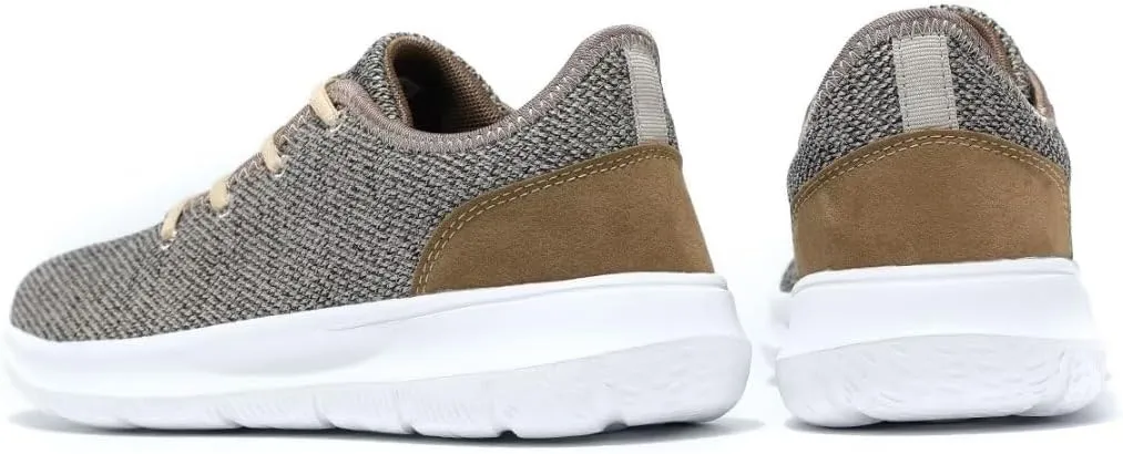 Mens Running Shoes Comfortable Walking Sneakers Mesh Lightweight Breathable Tennis Trainers Casual Soft Sole Work Gym