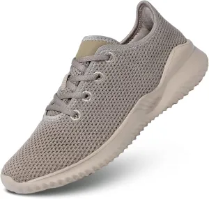 Mens Running Shoes Comfortable Walking Sneakers Mesh Lightweight Breathable Tennis Trainers Casual Soft Sole Work Gym
