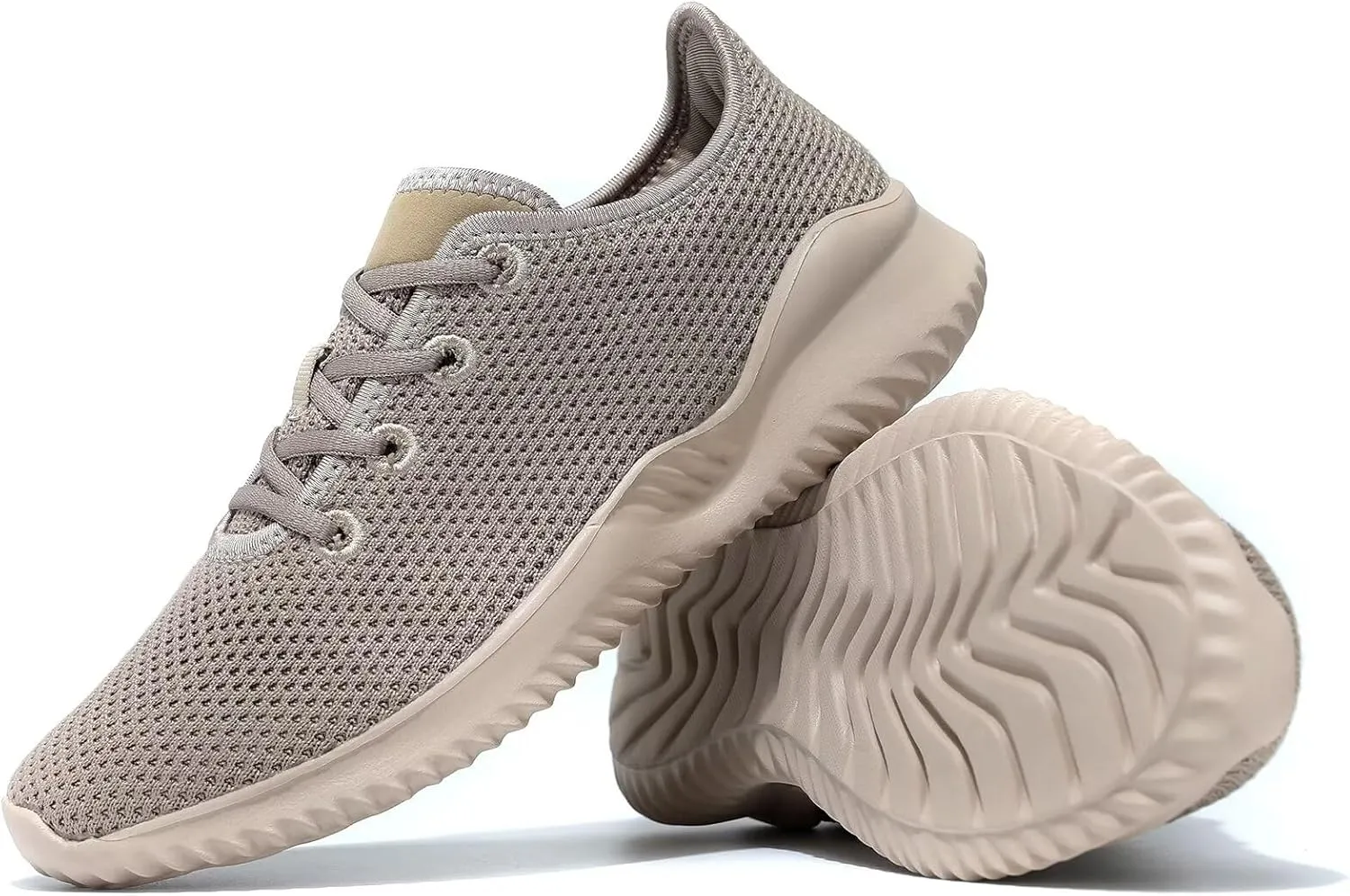 Mens Running Shoes Comfortable Walking Sneakers Mesh Lightweight Breathable Tennis Trainers Casual Soft Sole Work Gym