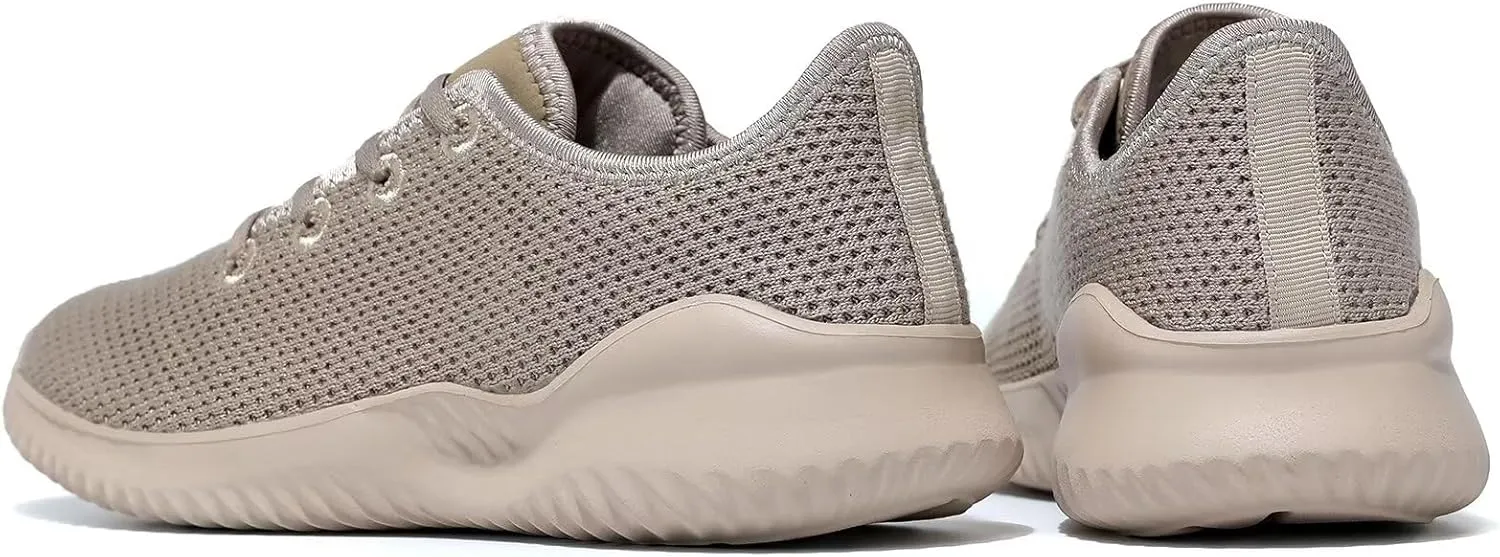 Mens Running Shoes Comfortable Walking Sneakers Mesh Lightweight Breathable Tennis Trainers Casual Soft Sole Work Gym