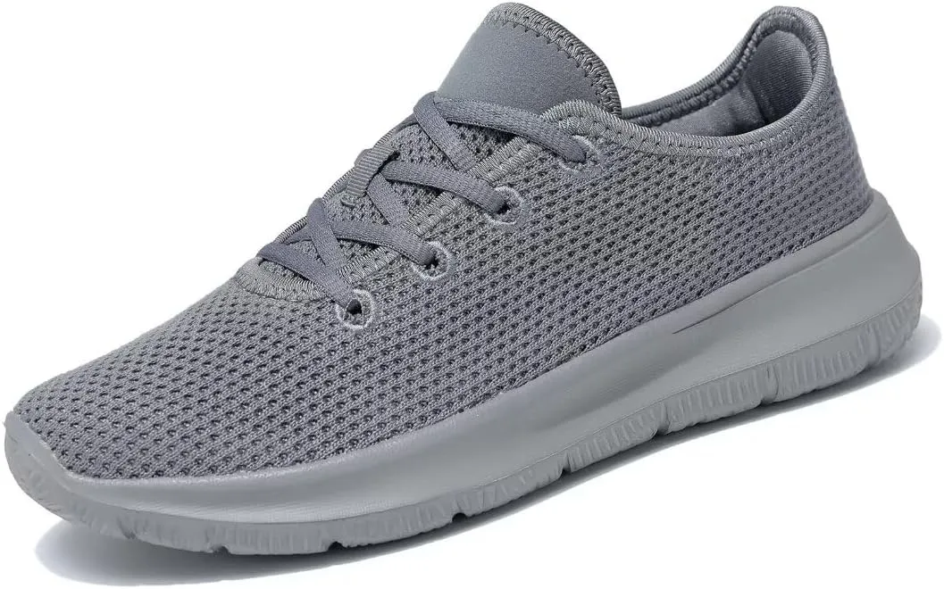 Mens Running Shoes Comfortable Walking Sneakers Mesh Lightweight Breathable Tennis Trainers Casual Soft Sole Work Gym