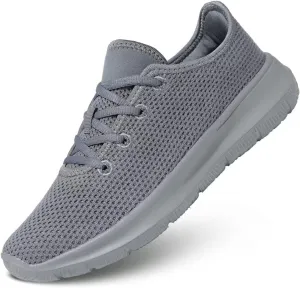 Mens Running Shoes Comfortable Walking Sneakers Mesh Lightweight Breathable Tennis Trainers Casual Soft Sole Work Gym