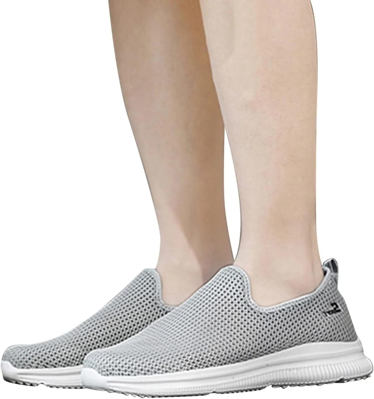 Mens Running Shoes Mesh Casual Black Shoes Black Platform Sneaker Ladies Walking Tennis Slip on Lightweight Red Tennis Shoe Loafers Casual Slip On