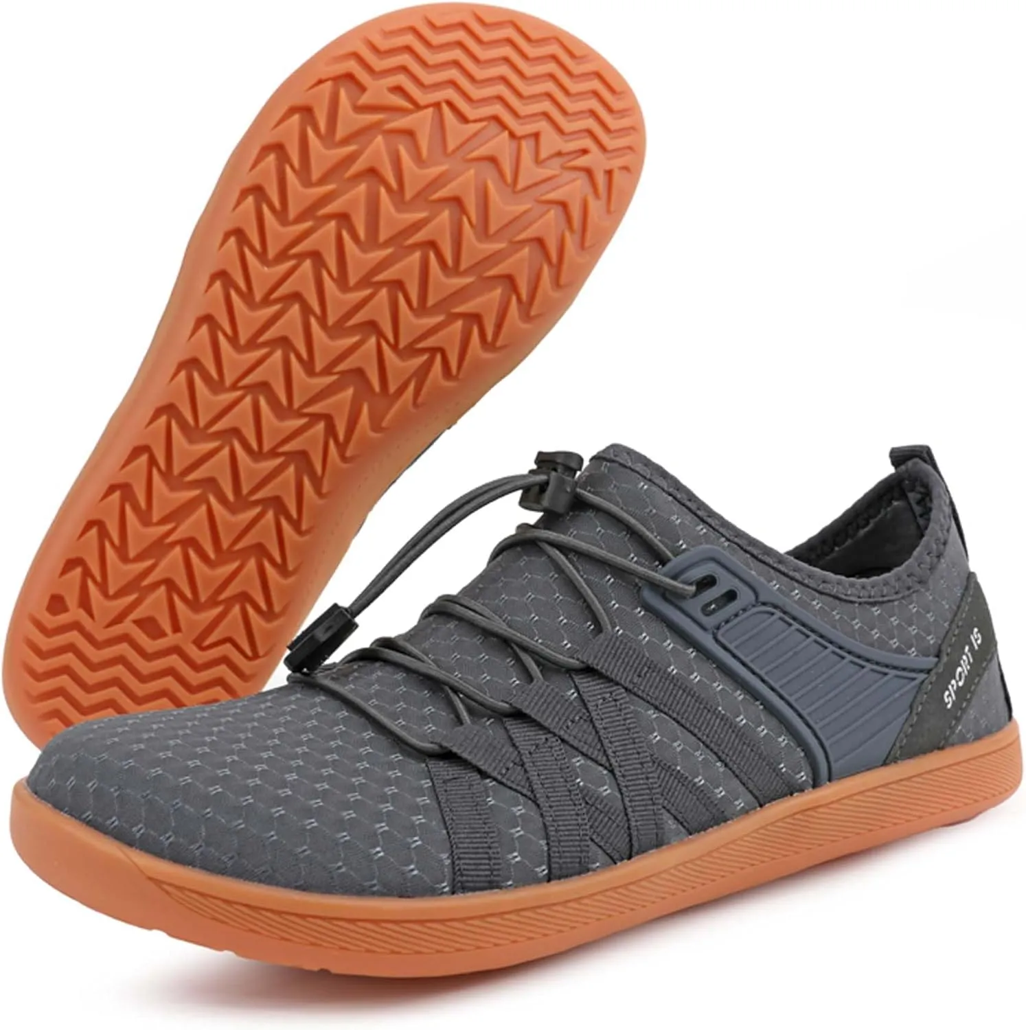 Men's Women's Wide Toe Barefoot Shoes Casual Athletic Fitness Running Breathable Lightweight Walking Zero Drop Sole Multifunctional Training Shoes