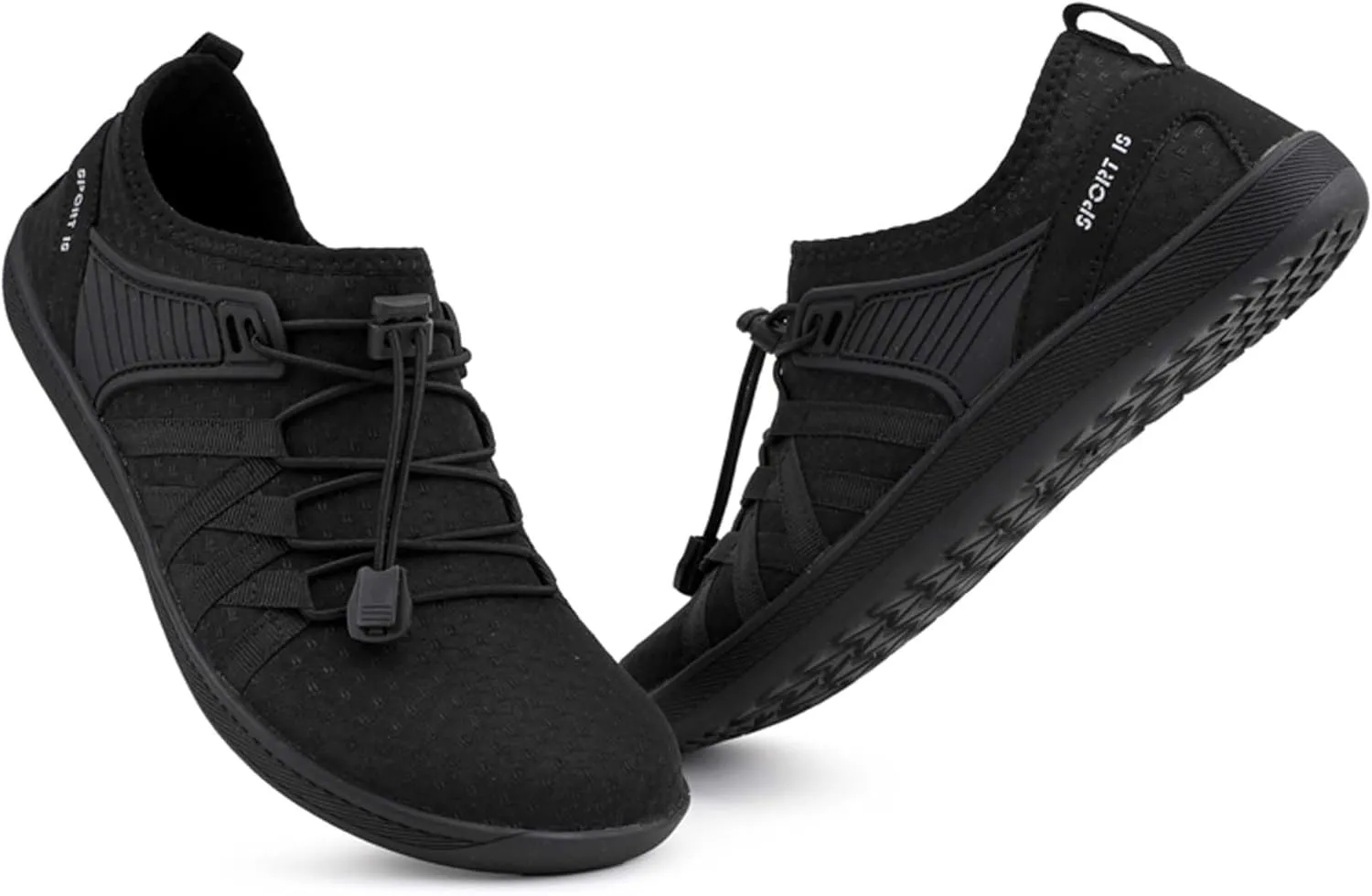 Men's Women's Wide Toe Barefoot Shoes Casual Athletic Fitness Running Breathable Lightweight Walking Zero Drop Sole Multifunctional Training Shoes