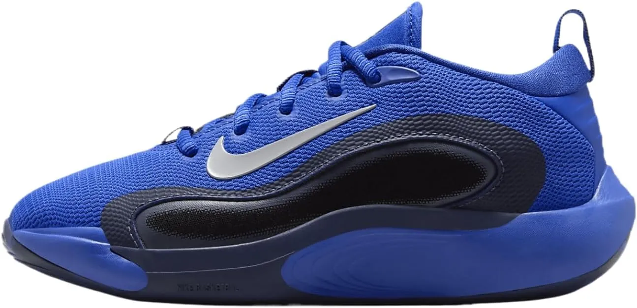Nike IsoFly Big Kids' Basketball Shoes (FN4384-402, Game Royal/Thunder Blue/Black/Wolf Grey) Size 6