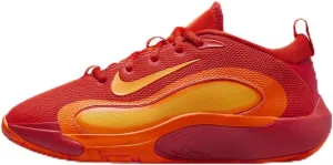 Nike IsoFly Big Kids' Basketball Shoes (FN4384-800, Team Orange/Total Orange/White/Laser Orange) Size 4