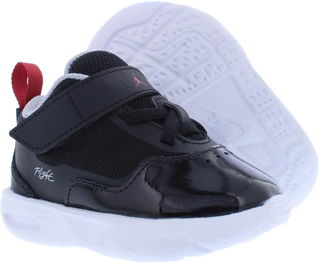 Nike Stay Loyal 3 Baby/Toddler Shoes (FB9924-006, Black/White/Wolf Grey/Varsity Red)
