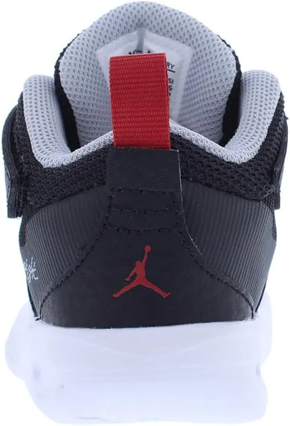 Nike Stay Loyal 3 Baby/Toddler Shoes (FB9924-006, Black/White/Wolf Grey/Varsity Red)