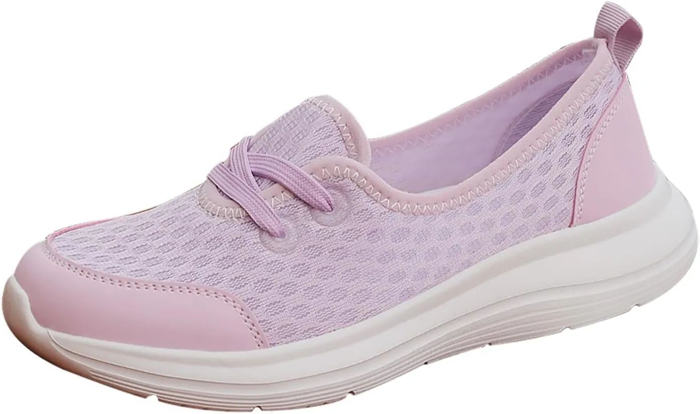 Non Slip Work Shoes Women Sports Shoes Dressy Casual Fashion Sneakers 2025 Sneakers for Women Walking Non Slip Black Tennis Shoe Casual Loafers