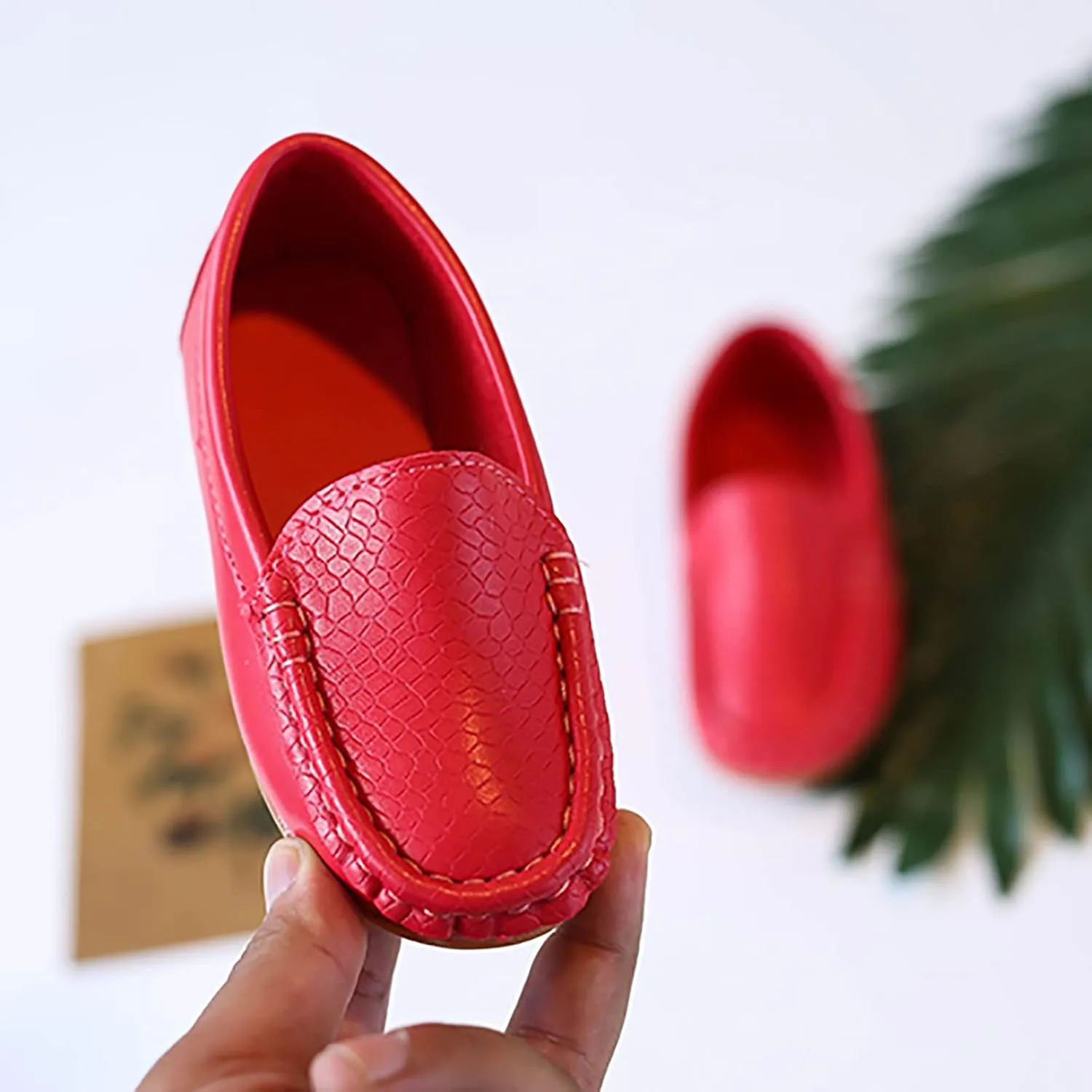O2b2 Shoes Toddler Little Kid Boys Girls Soft Slip On Loafers Dress Flat Shoes Boat Shoes Size 2 Tennis Shoes