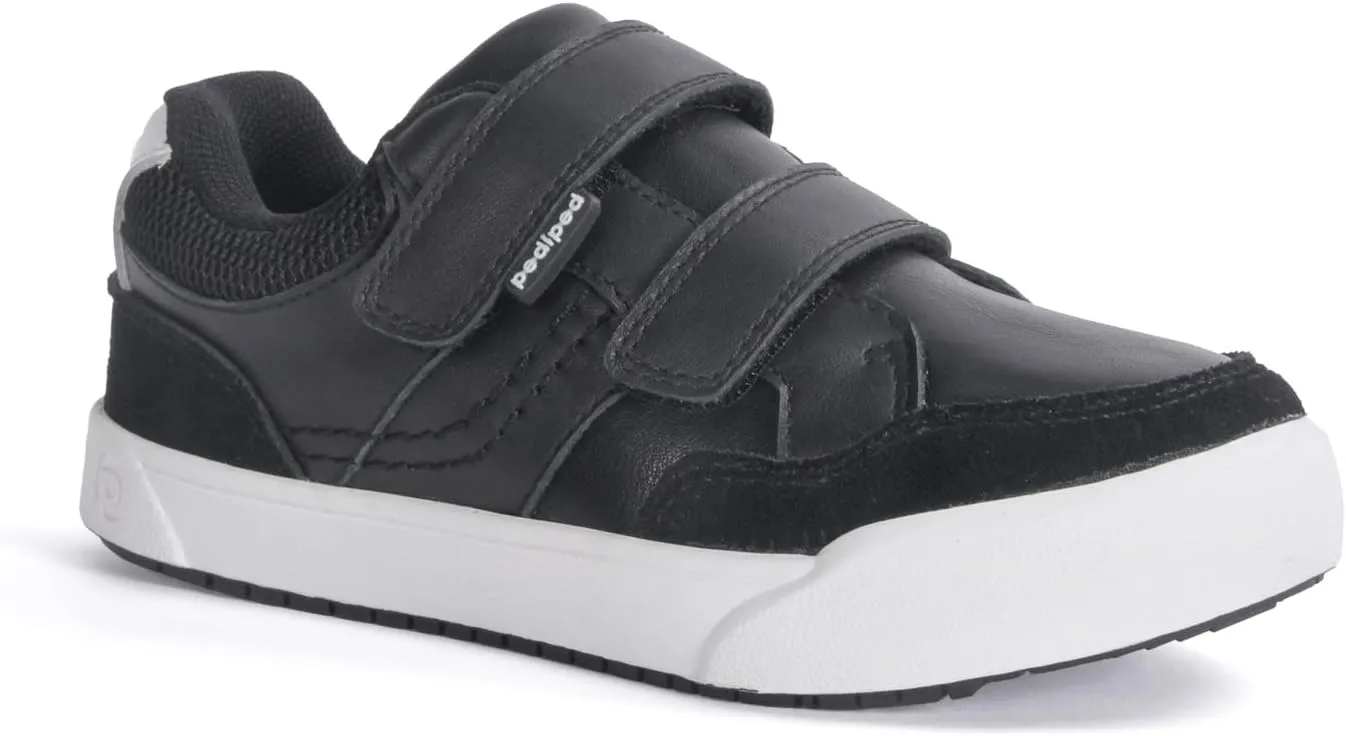 pediped Flex Acuna First Walker Shoe, White, 13 US Unisex Little Kid